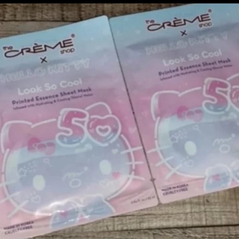 The Crème Shop Hello Kitty Sheet Mask Set